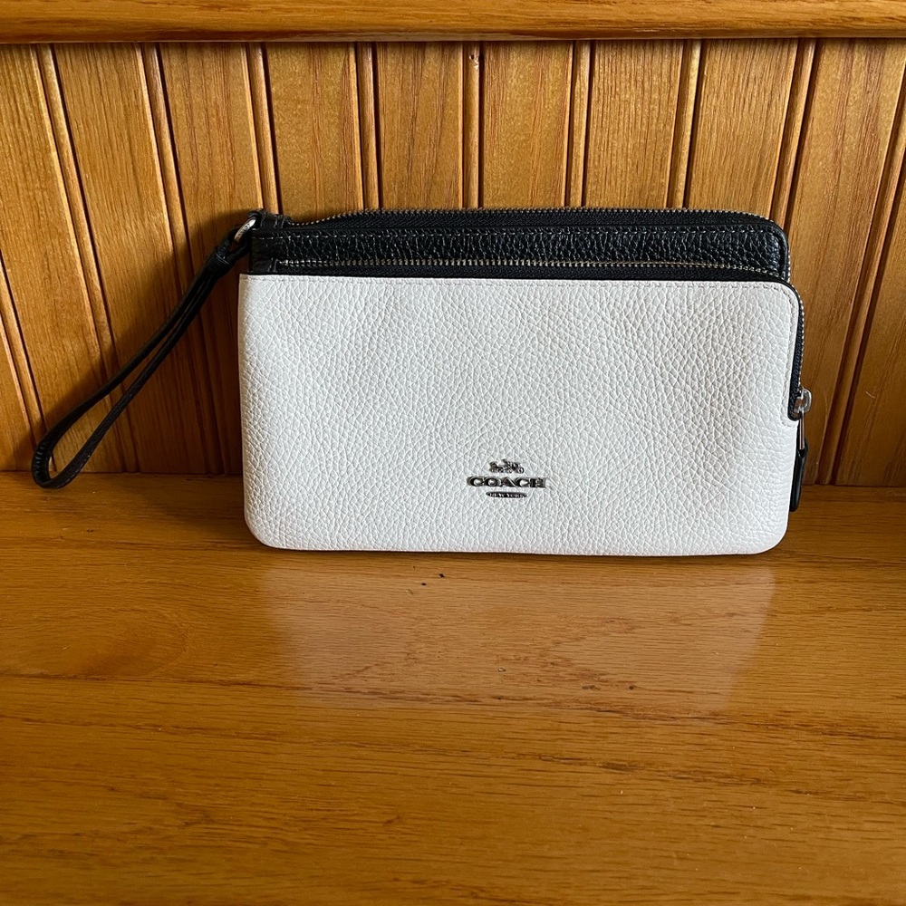 Coach Double Zip Wallet